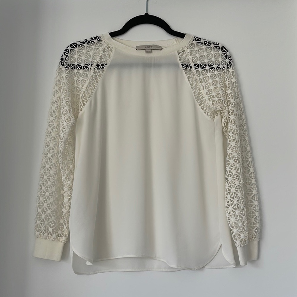 LOFT Long Sleeve Blouse